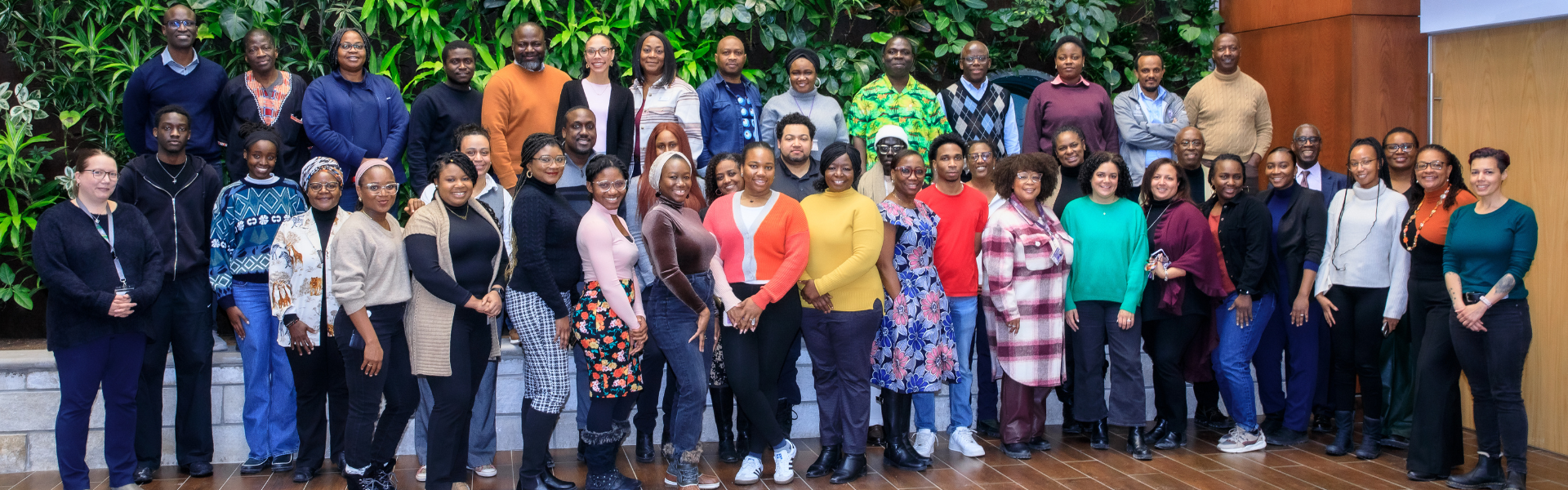 A photo of our Black faculty and staff members at their third annual luncheon in February 2025